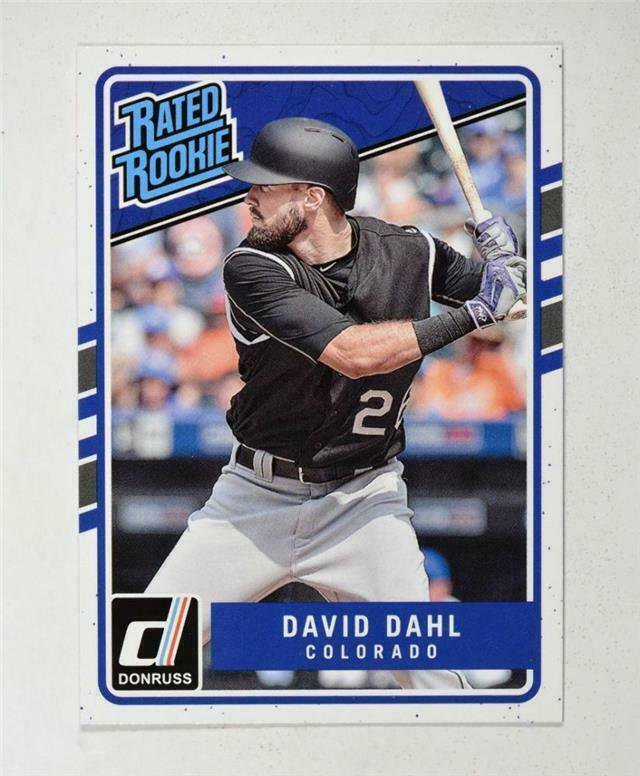 2017 Donruss 32 David Dahl RR RC