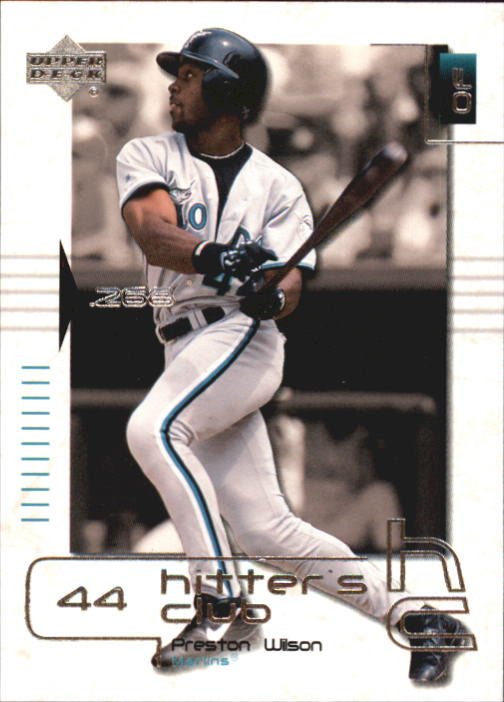 2000 Upper Deck Hitter's Club 28 Preston Wilson