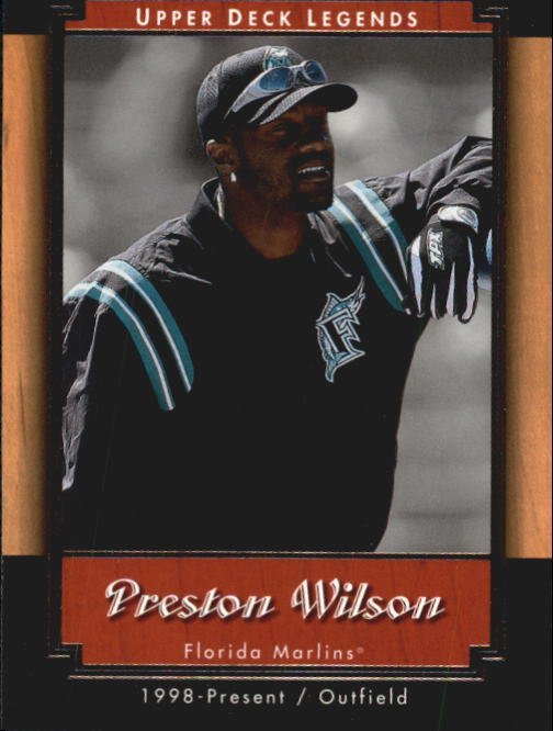 2001 Upper Deck Legends 73 Preston Wilson