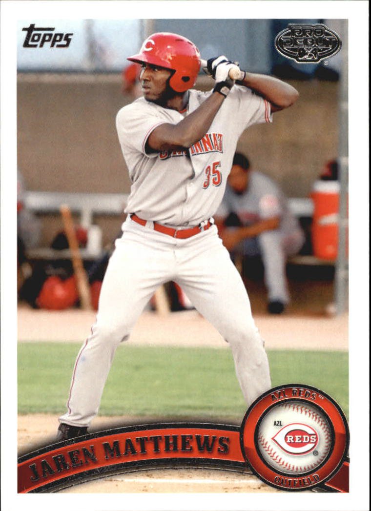 2011 Topps Pro Debut 92 Jaren Matthews