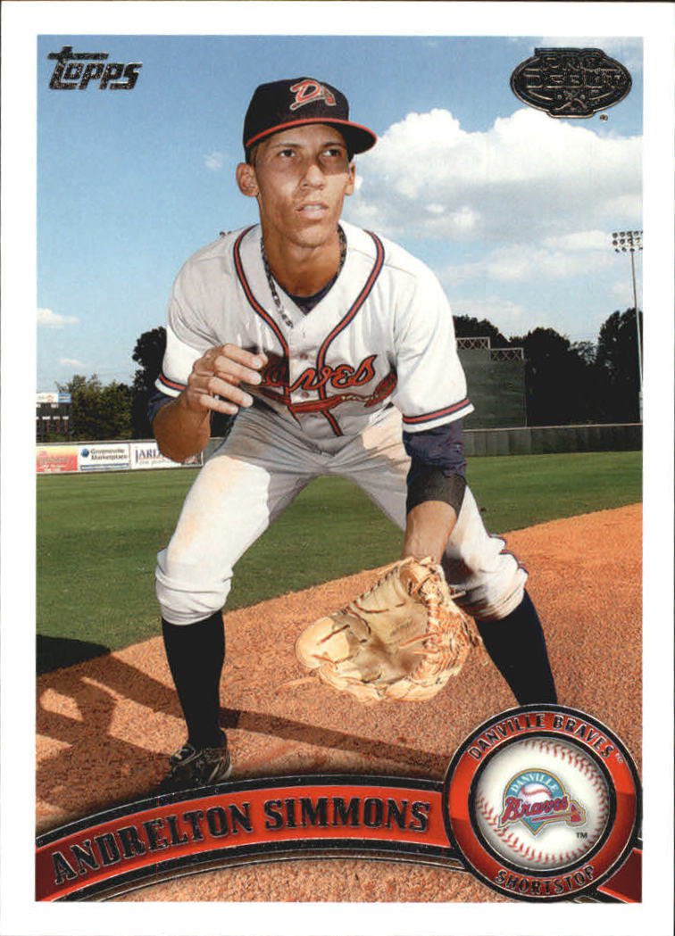 2011 Topps Pro Debut #207 Andrelton Simmons