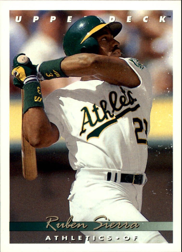 1993 Upper Deck 145 Ruben Sierra