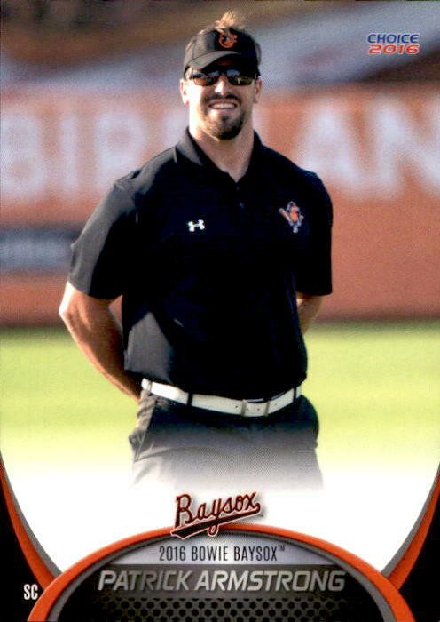 2016 Bowie Baysox Choice 30 Patrick Armstrong CO