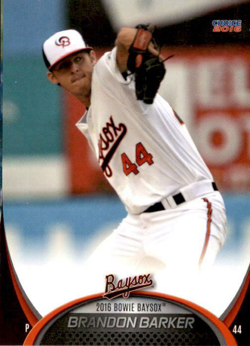 2016 Bowie Baysox Update Choice 1 Brandon Barker