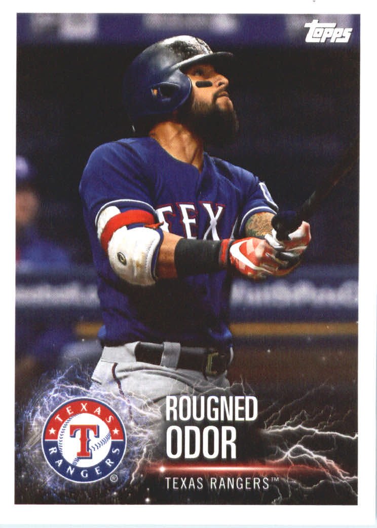 2019 Topps Stickers #93 A.J. Pollock|Rougned Odor