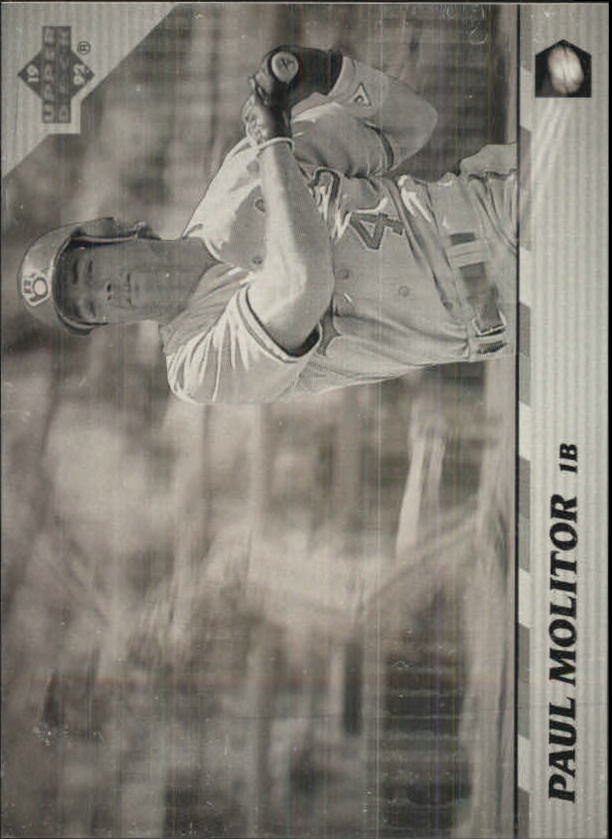 1992 Upper Deck Team MVP Holograms 36 Paul Molitor