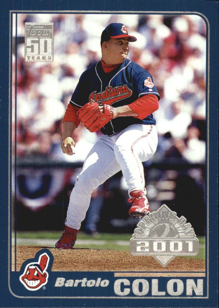 2001 Topps Opening Day 78 Bartolo Colon