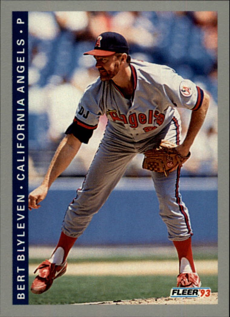 1993 Fleer 568 Bert Blyleven