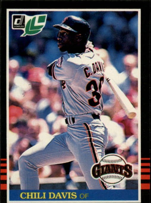 1985 Leaf Donruss 66 Chili Davis