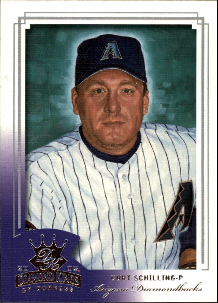 2003 Diamond Kings 74 Curt Schilling