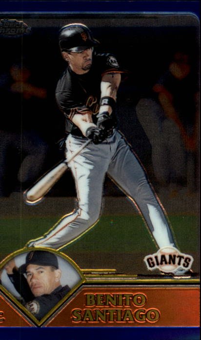 2003 Topps Chrome 55 Benito Santiago