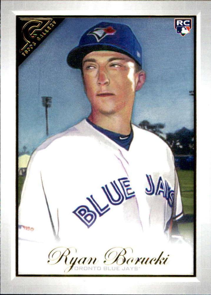 2019 Topps Gallery 122 Ryan Borucki RC