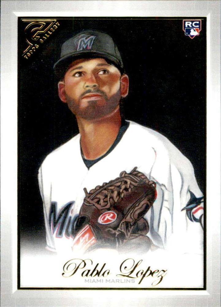 2019 Topps Gallery 48 Pablo Lopez RC