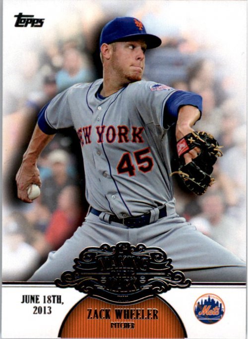 2013 Topps Making Their Mark #MM27 Zack Wheeler