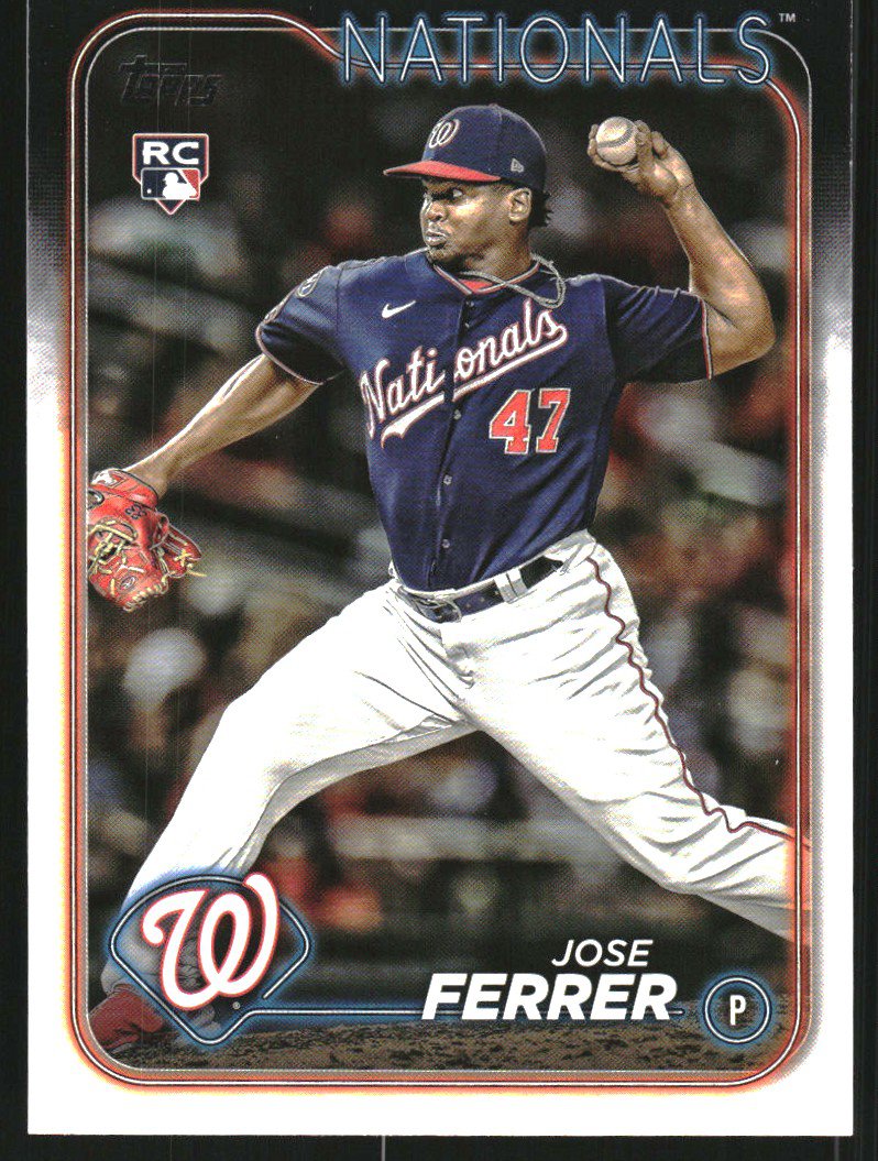 2024 Topps 85 Jose Ferrer RC