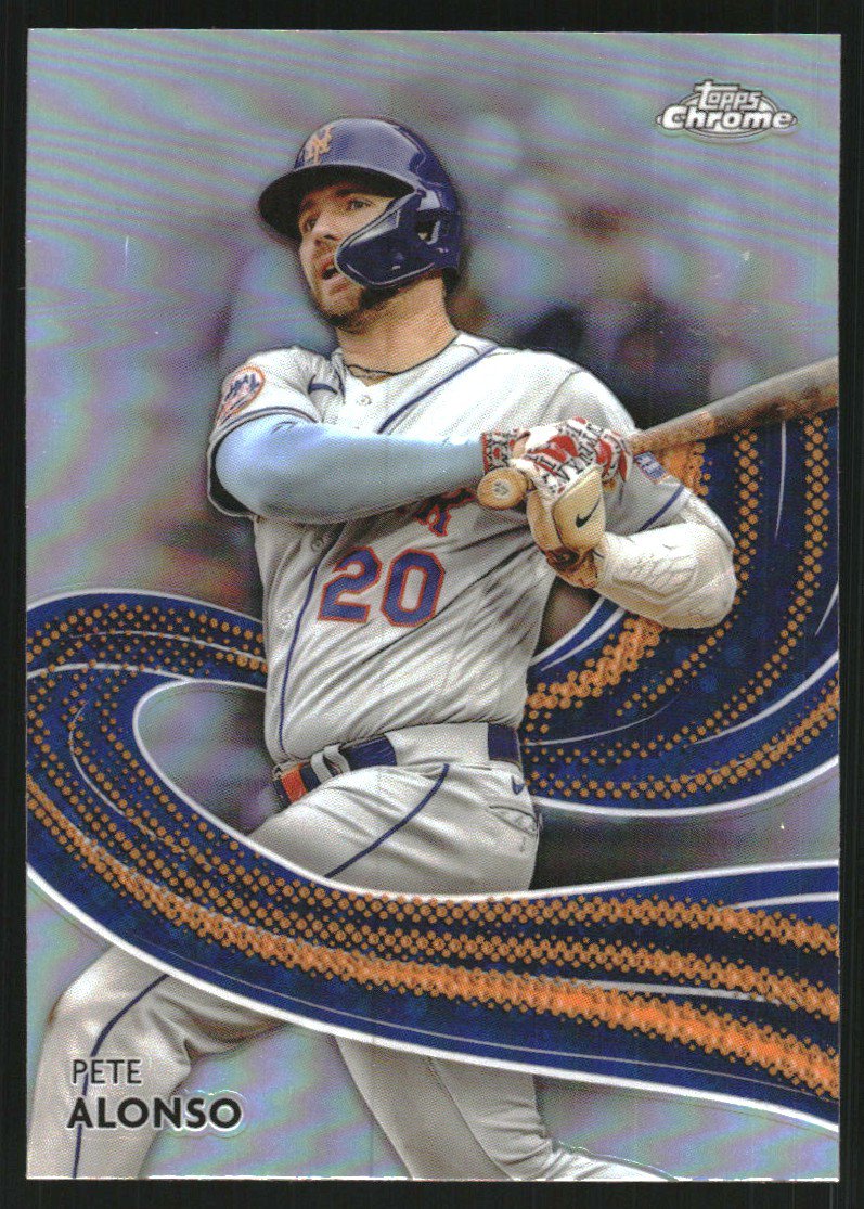 2024 Topps Chrome Strokes S17 Pete Alonso