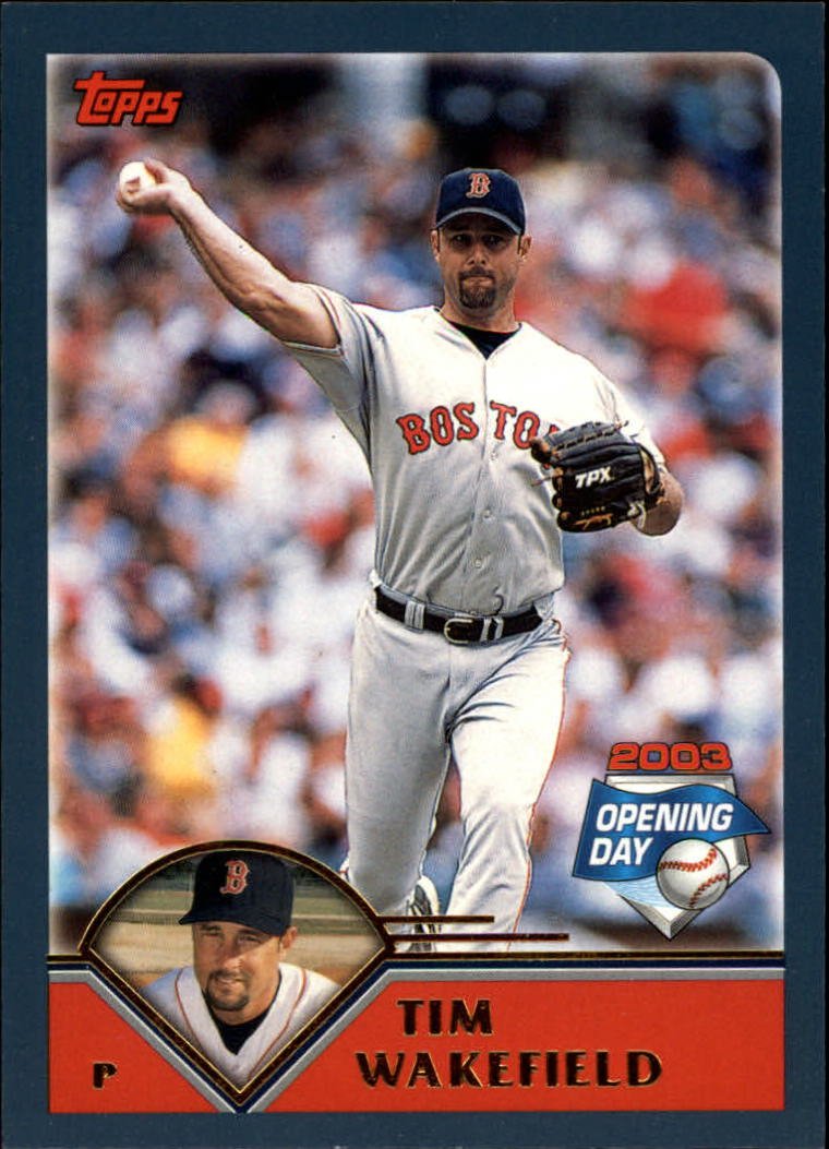 2003 Topps Opening Day 144 Tim Wakefield