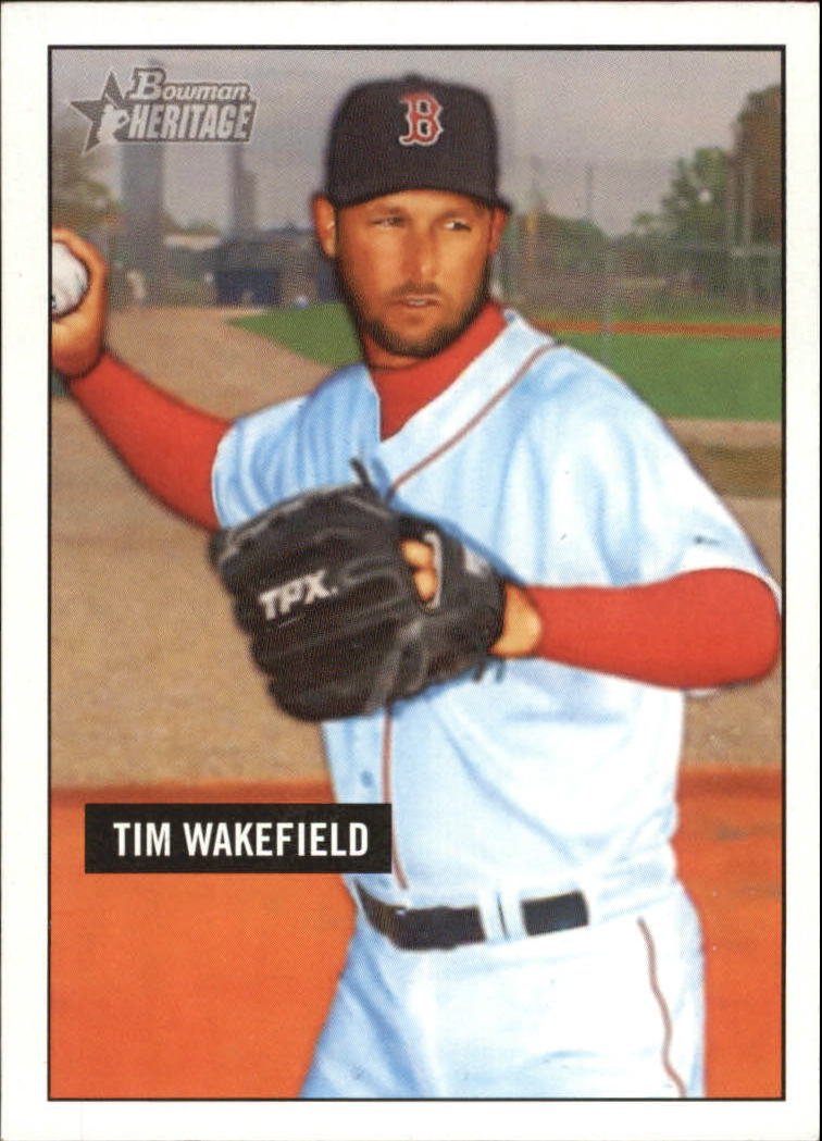 2005 Bowman Heritage 39 Tim Wakefield