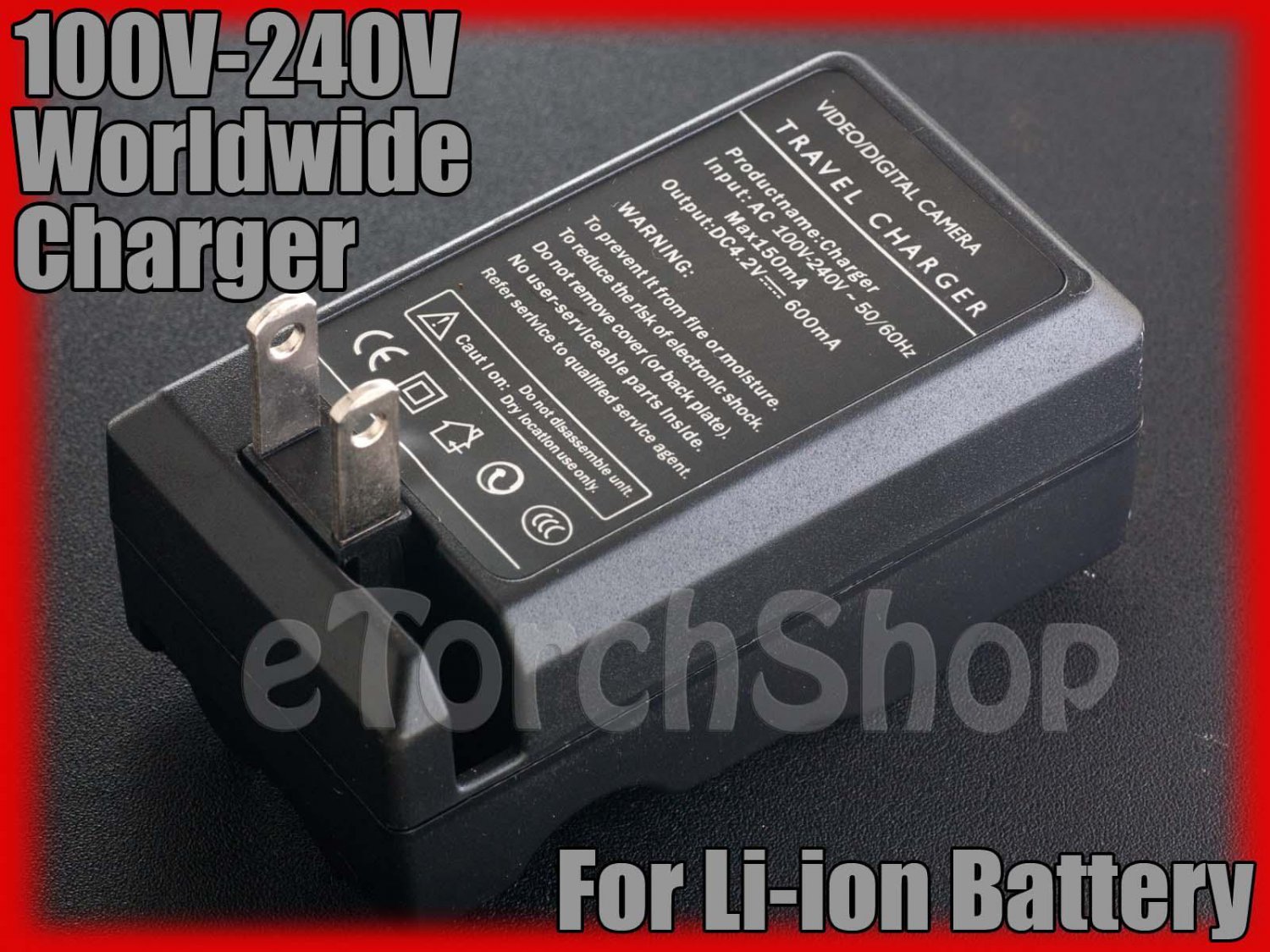 14500 10440 Li-ion Rechargeable Battery Smart Charger 100V-240V ...