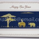 New Year greeting cards Handmade