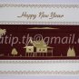 New Year greeting cards Handmade