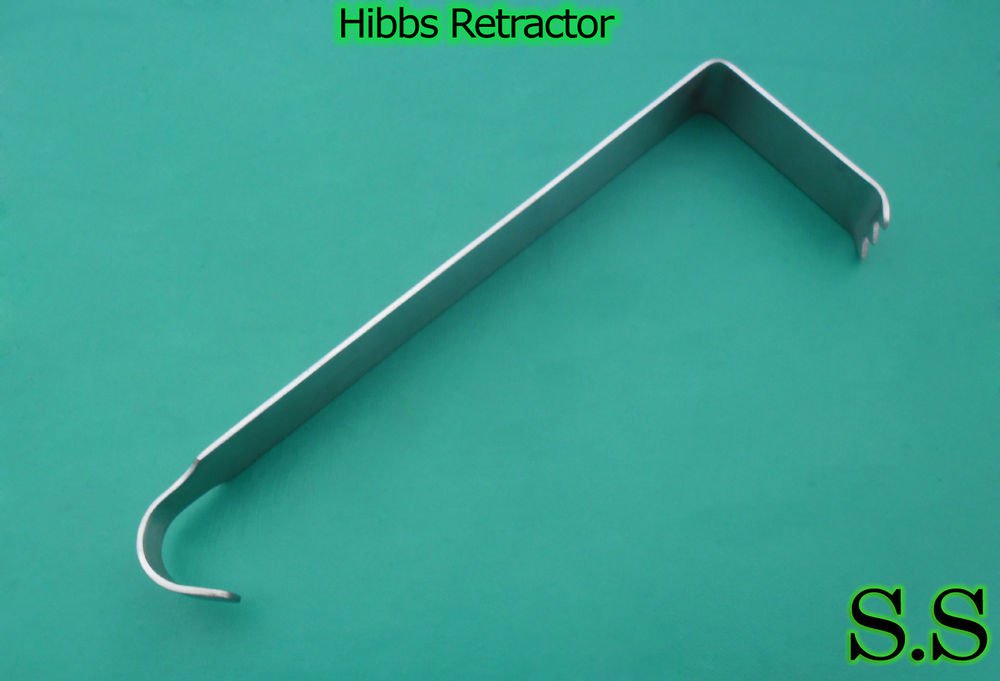 5 Pcs Hibbs Retractor 9.25" Blade 25x76mm Surgical Instruments