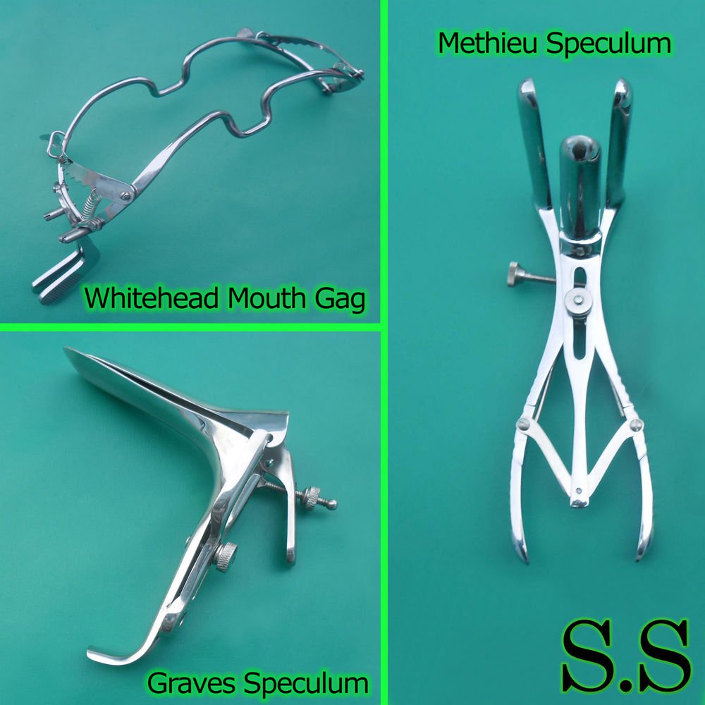 4 5 Whitehead Mouth Gag New Mathieu Rectal Speculum