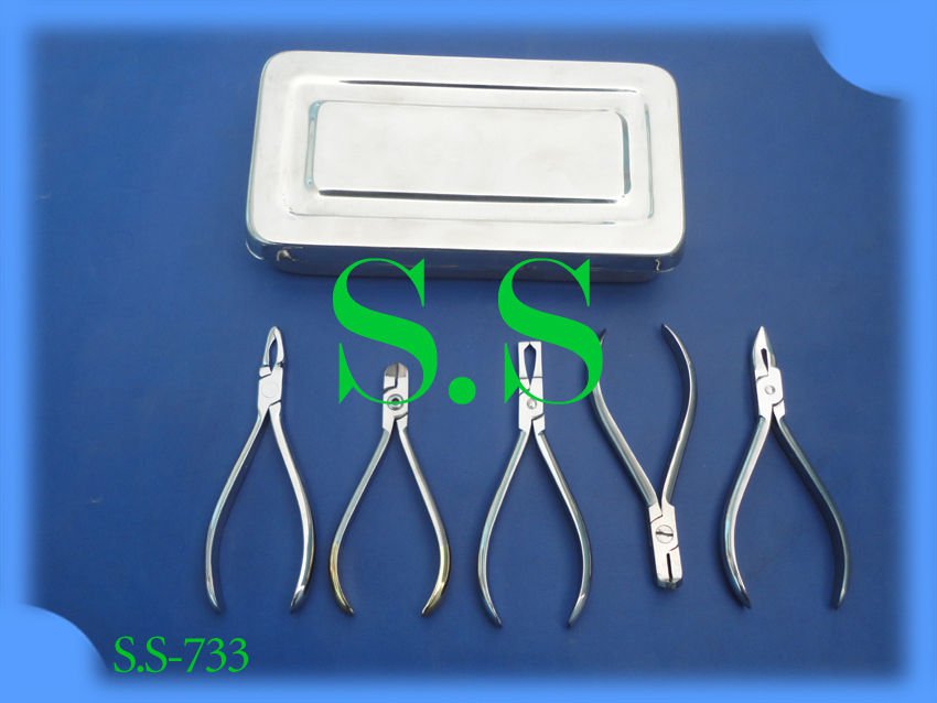 Orthodontic Instruments Set of 6 Pieces