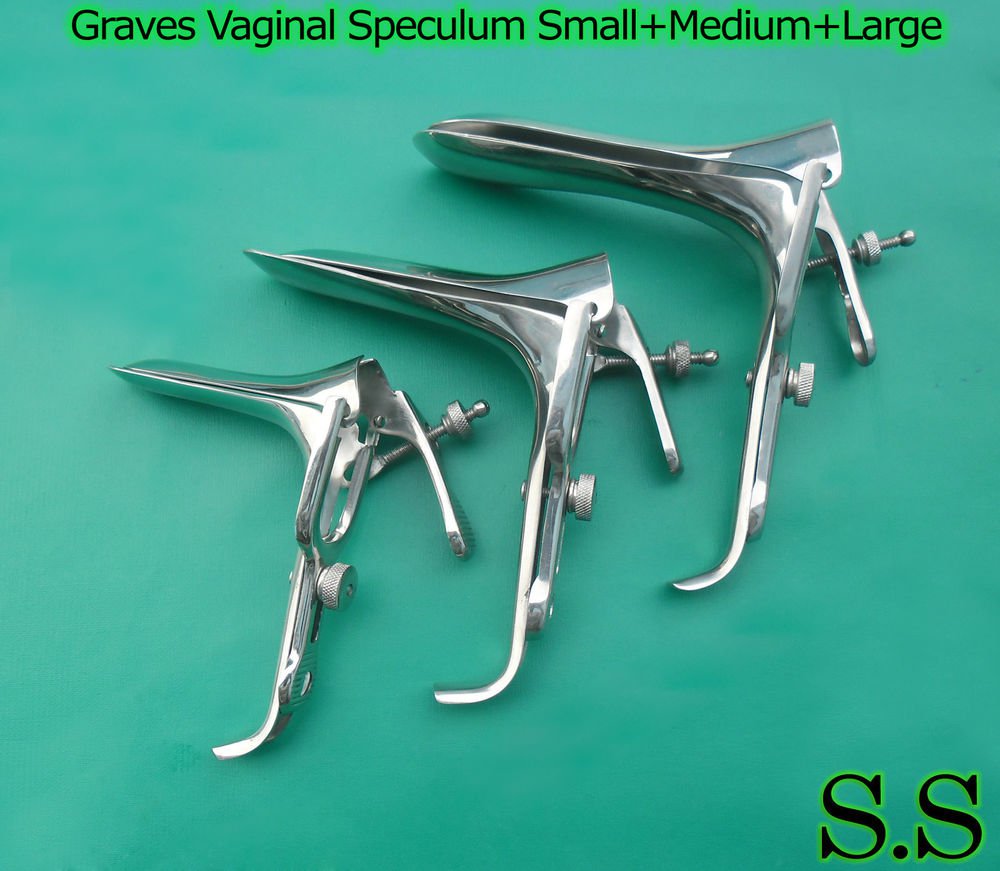 Graves Vaginal Speculum Small Medium Large