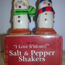 Salt and Pepper Shakers "I Love S'Mores"  Price Includes S&H