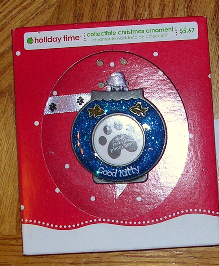 Holiday time collectible christmas ornament