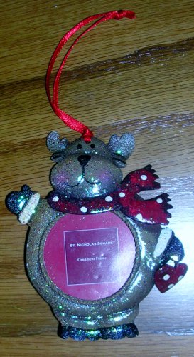 St. Nicholas Square Ornament Frame--Reindeer, Price Includes S&H