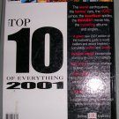 Top 10 of Everything 2001 First American Edition, Price Includes S&H