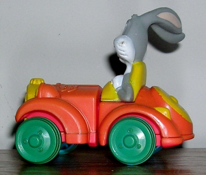 Vintage McDonald's Happy Meal Toy Bugs Bunny Super Stretch Limo 1992 ...