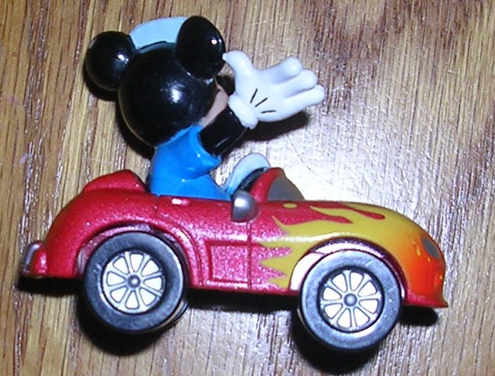 mickey mouse car dice