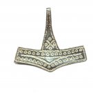 Sterling Silver Traditional Viking Romesdal Thor's Hammer