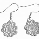 Sterling Silver Daisy Earrings