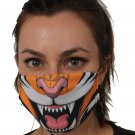 Fun Tiger Face Mask/ Face Guard Washable