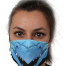Fun Blue Dragon Face Mask/ Face Guard Washable