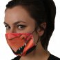 Fun Orange Dragon Face Mask/ Face Guard Washable