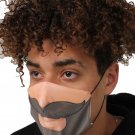 Fun Brown Beard Face Mask/ Face Guard Washable