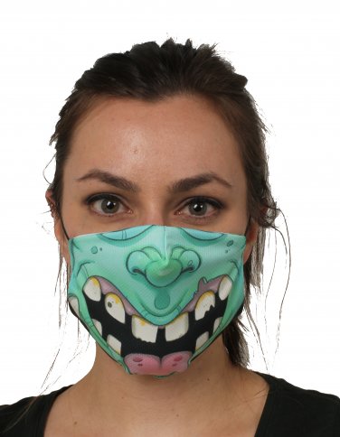 Fun Monster Face Mask/ Face Guard Washable