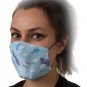 Fun Blue Airplane Face Mask/ Face Guard Washable