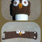 Owl Coffee Cup Cozy
