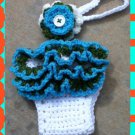 Ruffle Diaper Cover and Headband Set
