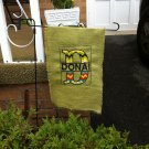 Burlap Name Flag