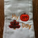 My 1st Thanksgiving Burp Cloth