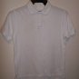 IZOD, Boys White Uniform polo style Shirt, Size: M (10/12) HUSKY