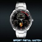 New!!! Rare!!! Hot!!! Porsche Boxster Speedometer Style Custom Sport Metal Watch