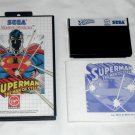 Superman Man of Steel - UK PAL Master System - CIB